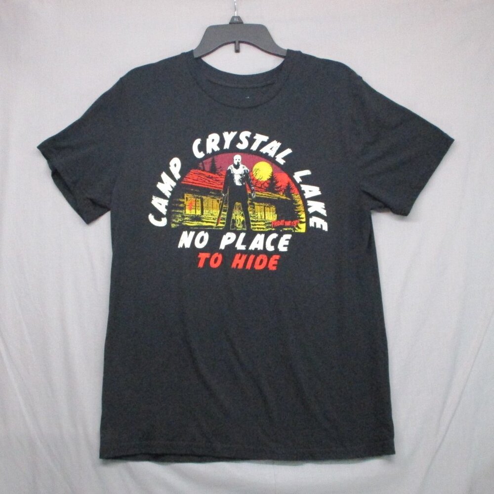 Friday The 13th Graphic Print T-Shirt Black Men‎ Size | L